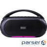 Акустична система 1.0 Defender Beatbox 12, 12Вт, Bluetooth/RGB/FM/USB/TF/MIC/ чорна (65812)
