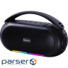 Акустична система 1.0 Defender Beatbox 12, 12Вт, Bluetooth/RGB/FM/USB/TF/MIC/ чорна (65812)