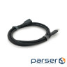 Дата кабель USB 3.0 AM/AF 1.5m black VEGGIEG (YT-3.0AM\AF-1.5BL) (YT-3.0AM\AF-1. (YT-3.0AM\AF-1.5BL)