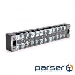 Terminal block 12-digit TB-2512 25A / 600V, wire cross-section 0.5-2.5mm2, 25 pcs in a package, price per unit 