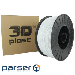 Пластик для 3D-принтера 3Dplast PETG 1.75мм, 3кг , white (3DPTG1753WHT)