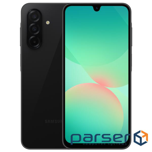 Смартфон Samsung Galaxy A26 5G 6/128GB Black (SM-A266BZKBEUC), 6.7" (2340x1080) Super AMOLED / Samsu