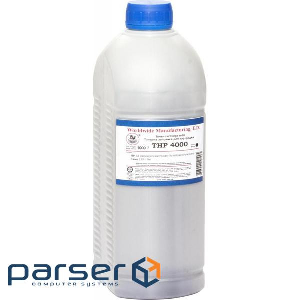 Тонер HP LJ4000, 1000г Black WWM (TB32-01-1)