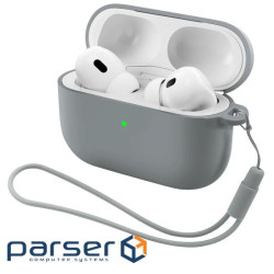 Чохол для навушників Armorstandart Silicone Case для Apple Airpods Pro 3 Grey (ARM88295)