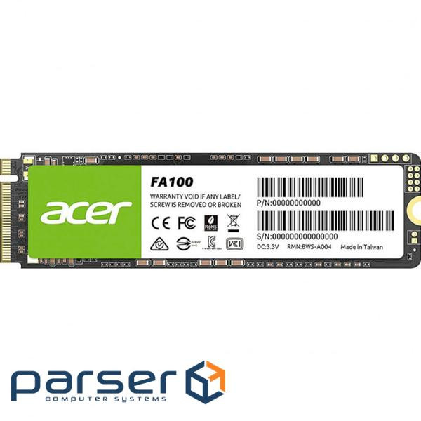 SSD ACER FA100 128GB M.2 NVMe (FA100-128GB)