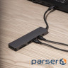 Type-C-Хаб Proove Iron Link 7 in 1 (2*Type-C + 2*USB3.0 + HDMI + SD/TF) silver (HBIL00222004 silver)