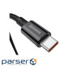 Дата кабель USB-C to USB-C 1.0m 5A Black Baseus (CATYS-B01)