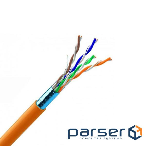 Кабель FTP 4x2х0, 51, кат. 5е КПВнг-HFЕ-ВП (200), жовтий, 305 м (49269) (OC-FTP5E(LSFROH))