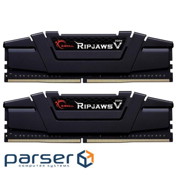 A memory module G. SKILL Ripjaws Classic Black V 3600MHz DDR4 32GB Kit 2x16GB (F4-3600C18D-32GVK)
