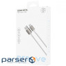 Кабель Proove Dense Metal USB to Type-C 3A (2m) white (CCDM20001222)