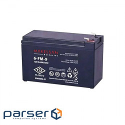 Rechargeable battery MAKELSAN 6-FM-9 (12V, 9Ayr )