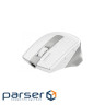 Миша бездротова A4Tech Fstyler FB45CS Air2 (Silver White), колір сірий+білий 