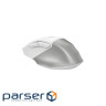 Миша бездротова A4Tech Fstyler FB45CS Air2 (Silver White), колір сірий+білий 