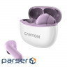 Навушники Canyon TWS-5 Purple (CNS-TWS5PU)