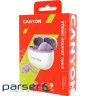 Навушники Canyon TWS-5 Purple (CNS-TWS5PU)
