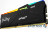 Модуль пам'яті KINGSTON FURY Beast RGB EXPO Black DDR5 6000MHz 16GB Kit 2x8GB (KF560C36BBEAK2-16)