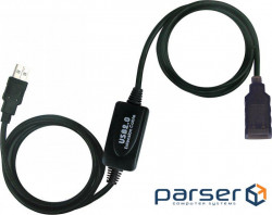 Дата кабель USB 2.0 AM/AF активний Viewcon (VV 043-20м) .)