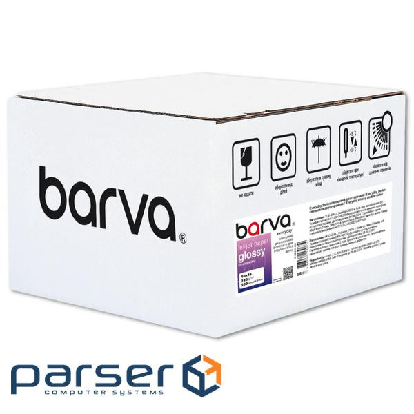 Фотопапір Barva 10x15, 230 g/m2, Everyday, Glossy, double-sided, 500c (IP-GE230-426)