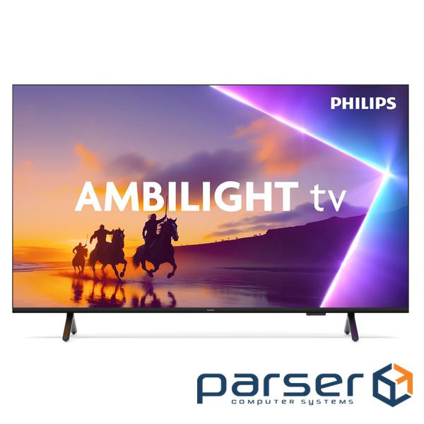 Телевізор 75", 4К QLED 60 Hz, Titan OS, 350 cd/m2, Ambilight, sound 20W, Wi-Fi 802.11 (75PUS8510/12)