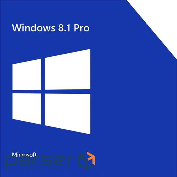 Операційна система Microsoft Windows 8.1 Professional 64-bit Russian DVD OEM (FQC-06930)