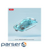 Мишка XO M12 Wireless Transparent/Blue (M12 Blue)