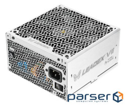 Блок живлення ATX3.1 850W LEADEX VII GOLD (SF-850F14XG) WHITE SUPER FLOWER (SF-850F14XG WHITE)