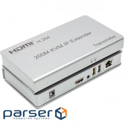 Подовжувач HDMI по кручений парі POWERPLANT HDMI Silver (CA912940)