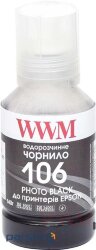 Чорнило WWM EPSON L7160/7180 140г Photo Black (E106PB)