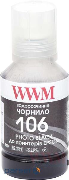 Ink WWM EPSON L7160/7180 140г Photo Black (E106PB)