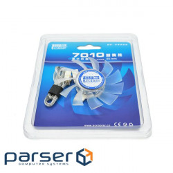Кулер для відеокарти Pccooler 7010№2 для ATI / NVIDIA 3-pin, RPM 3200±, (YT-CCPC-7010№2)