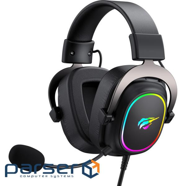 Навушники Havit H2002P Plug USB Black (HV-H2002P-BO)