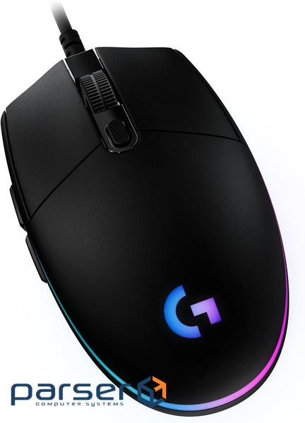 Мишка Logitech Wireless G203 Gaming Lightsync RGB Black (910-005796)