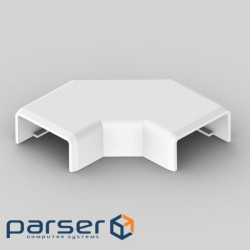 Кут прямий для LHD 20x10 , Серія LH, ПВХ (8923_HB)