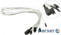Cable Adaptec 12Gb/ s mini-SAS HD x4 (SFF-8643) to 4xSATA x1 (ACK-I-HDMSAS-4SATA-SB-0.8M)