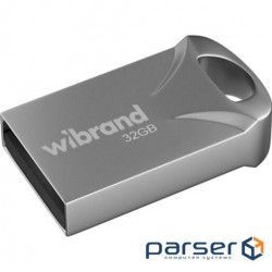 Флешка WIBRAND Hawk 32GB USB2.0 Silver (WI2.0/HA32M1S)