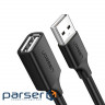 Кабель-подовжувач UGREEN US103 USB-A to USB-A Extension 2м Black (10316) (10316 black)