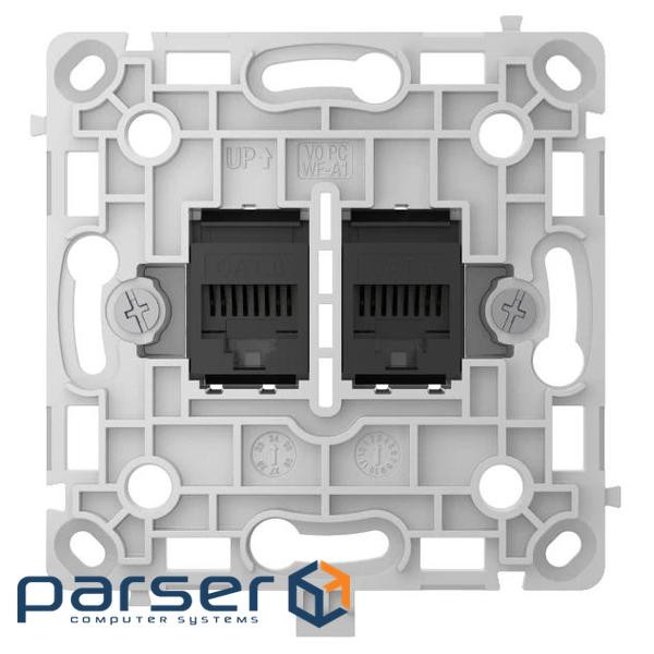 Механизм интернет розетки Ajax OutletCore (LAN) black