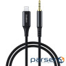 Кабель AUX Lightning - TRS Audio 3.5мм M/M 1м Choetech (AUX009)