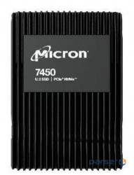 SSD MICRON 7450 Max 6.4TB 2.5" U.3 15mm NVMe (MTFDKCC6T4TFS-1BC1ZABYYR)