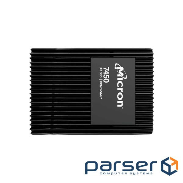 SSD MICRON 7450 Max 6.4TB 2.5" U.3 15mm NVMe (MTFDKCC6T4TFS-1BC1ZABYYR)