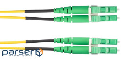 Патч-корд подвійний LC/APC-LC/APC, OS2, 3м, LSZH (F92ELB1B1SNM003)