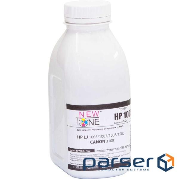 Тонер HP LJ P1005/1006/1505, 85г Black NewTone (HP1005-N85)