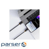 Дата кабель USB 2.0 AM to Lightning 1.0m 3A black XO (NB302-AI.black)