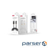 Дата кабель USB 2.0 AM to Lightning 1.0m 3A black XO (NB302-AI.black)