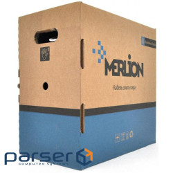 Кабель мережевий Merlion FTP 305м КВПЭ 4*2*0,56, cat.6 [СCA] (08993)