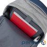 Notebook backpack RivaCase 15.6" 7562 Anti-theft, water-repellent (7562Grey/ (7562 Grey/Dark blue)