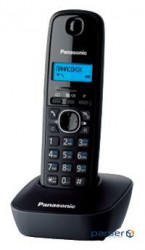 Радіотелефон Panasonic DECT KX-TG1611UAH Black Grey