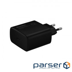 Зарядний пристрій ColorWay Power Delivery Port PPS USB Type-C (45W) black (CW-CHS034PD-BK)