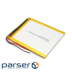 Літій-полімерний акумулятор 4*80*95mm (Li-ion 3.7В 3300мА&middot,год) (408095) ) (408095)