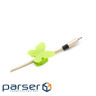 Тримач для кабелю Extradigital CC-948 Cable Clips butterfly, Green (KBC1713)